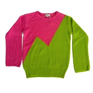 NWT Colorblock Crew Neck Sweater